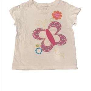 Girls Butterfly shirt